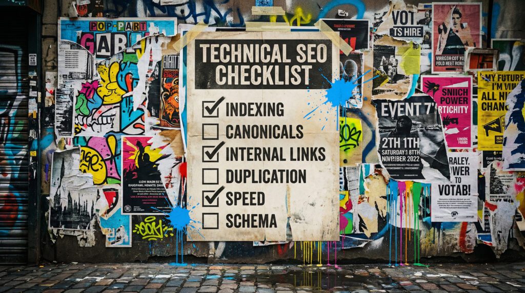 technical SEO checklist for WordPress banner technical SEO checklist for WordPress banner