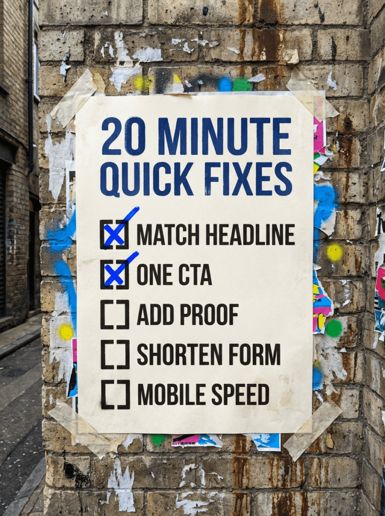 Landing Page Checklist quick fixes Landing-Page-Checklist-quick-fixes