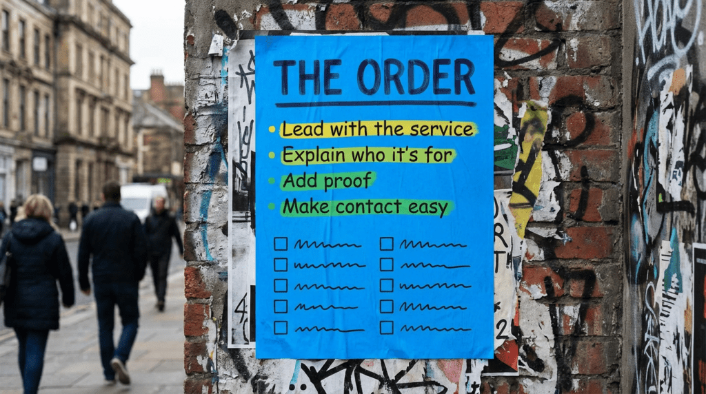 Service Page Checklist Fix Order Service-Page-Checklist-Fix-Order