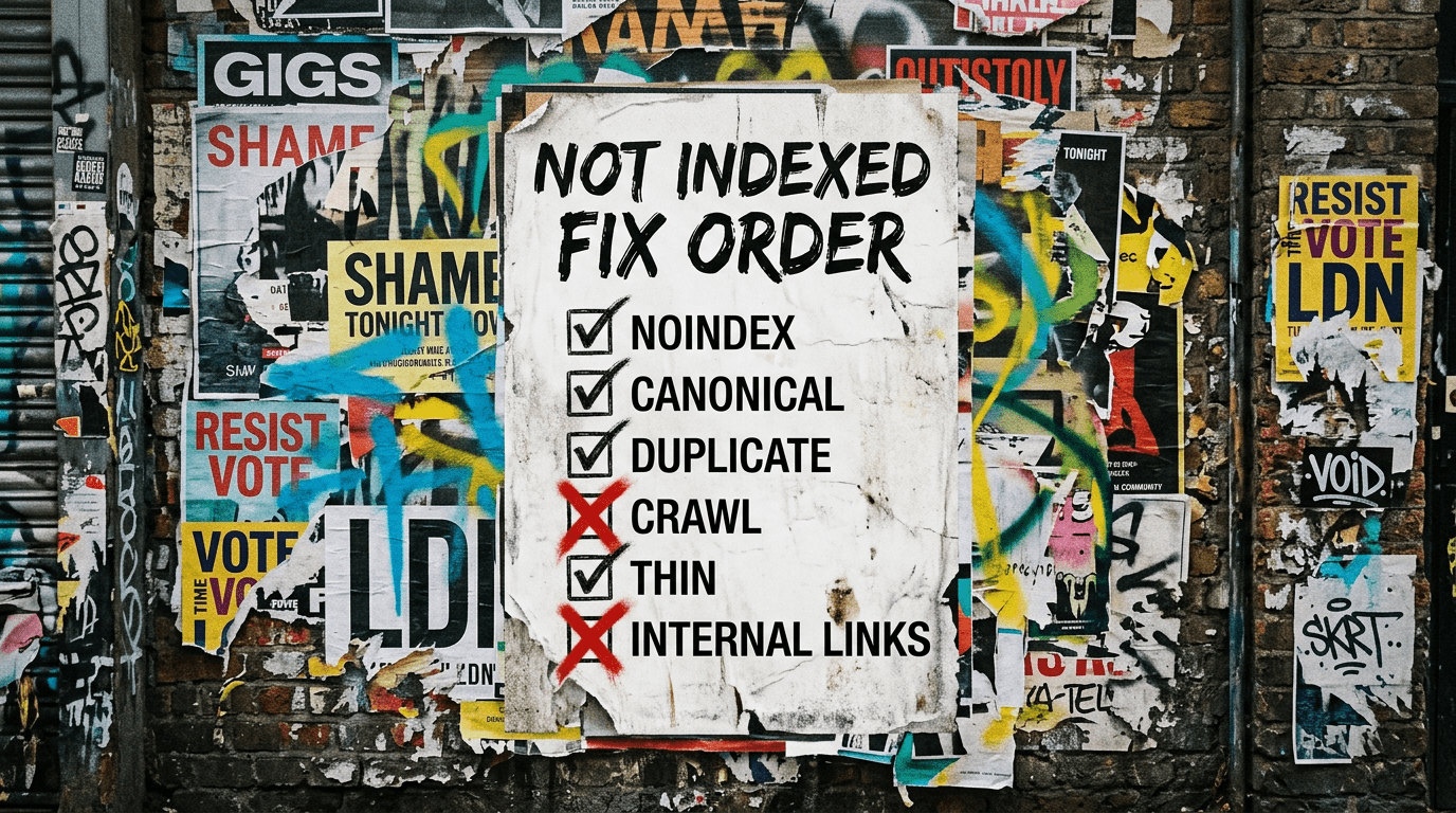Page Not Indexed Google Search Console