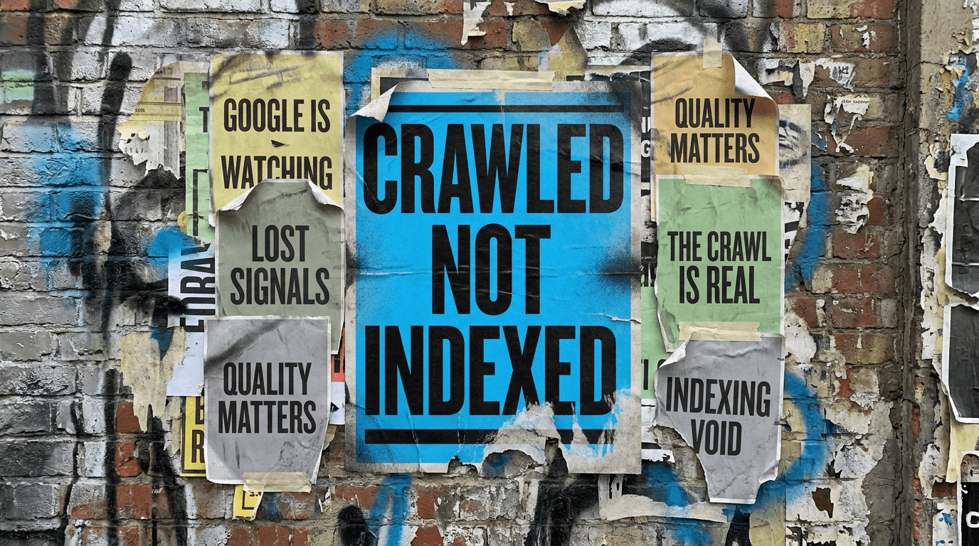 Crawled But Not Indexed