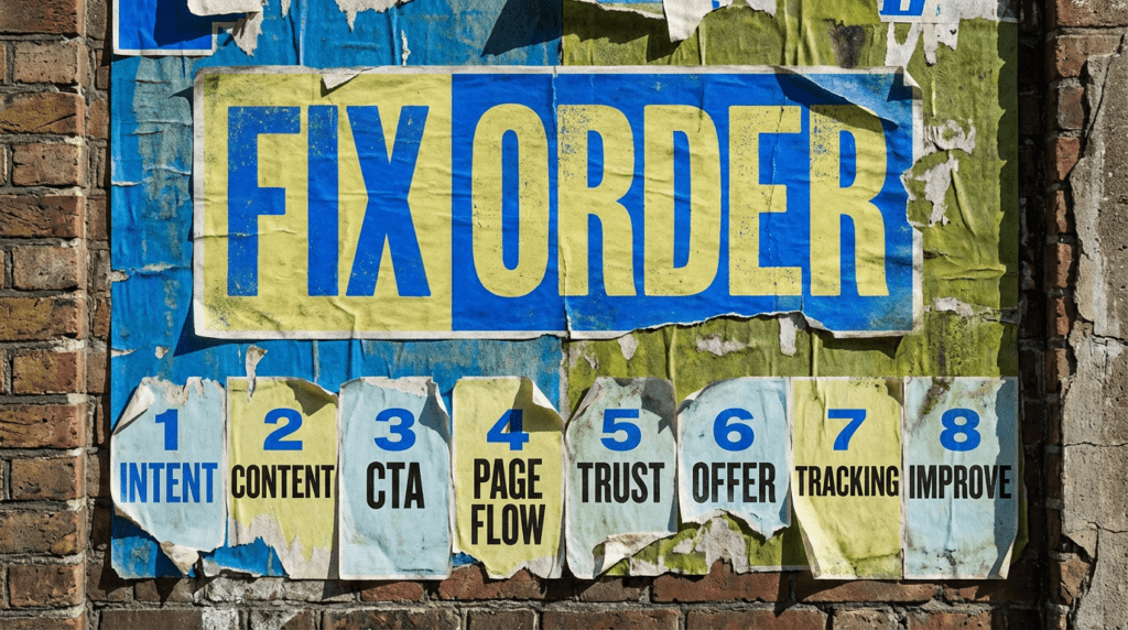 why-is-my-blog-getting-traffic-but-no-leadsFix-Order