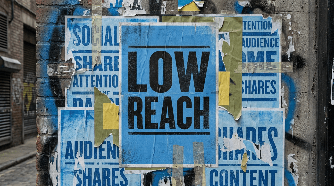 Why Is My Social Media Reach So Low? Fix What’s Holding Your Content Back