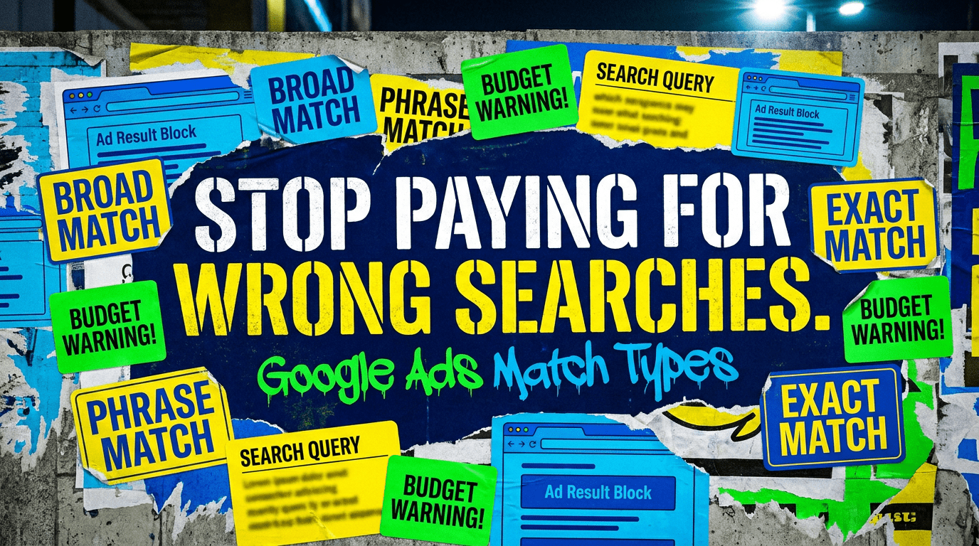 Google Ads Match Types: Stop Paying For The Wrong Searches