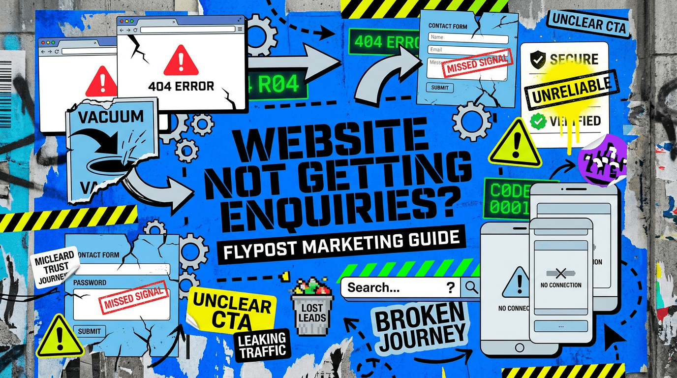 Website Not Getting Enquiries? | What To Check First