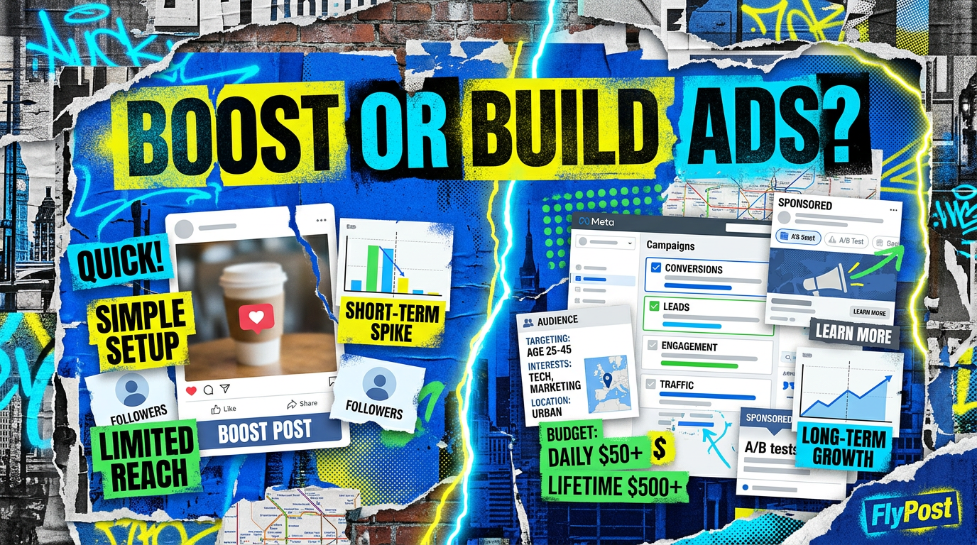 Boosted Posts vs Ads: What Small Businesses Should Use