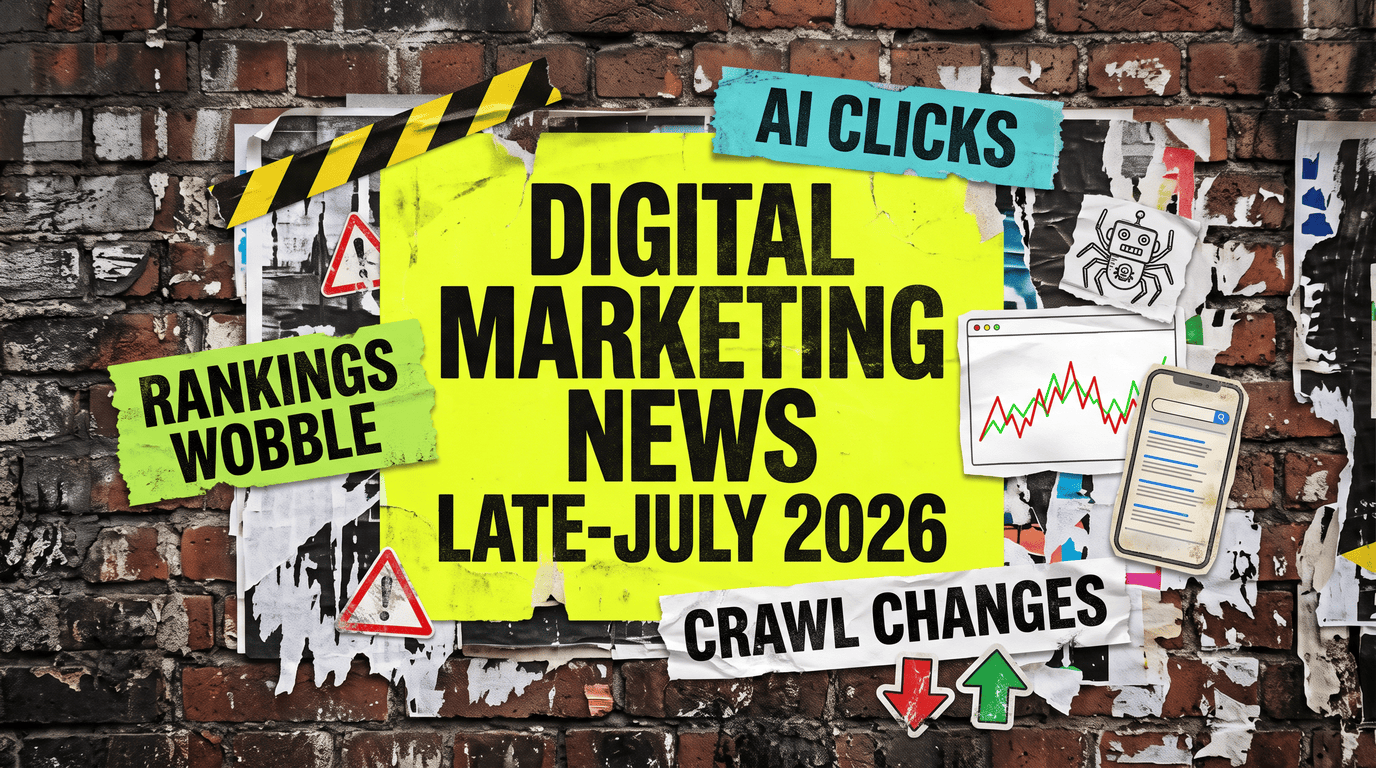 Digital Marketing News Late-July 2026: What Changed