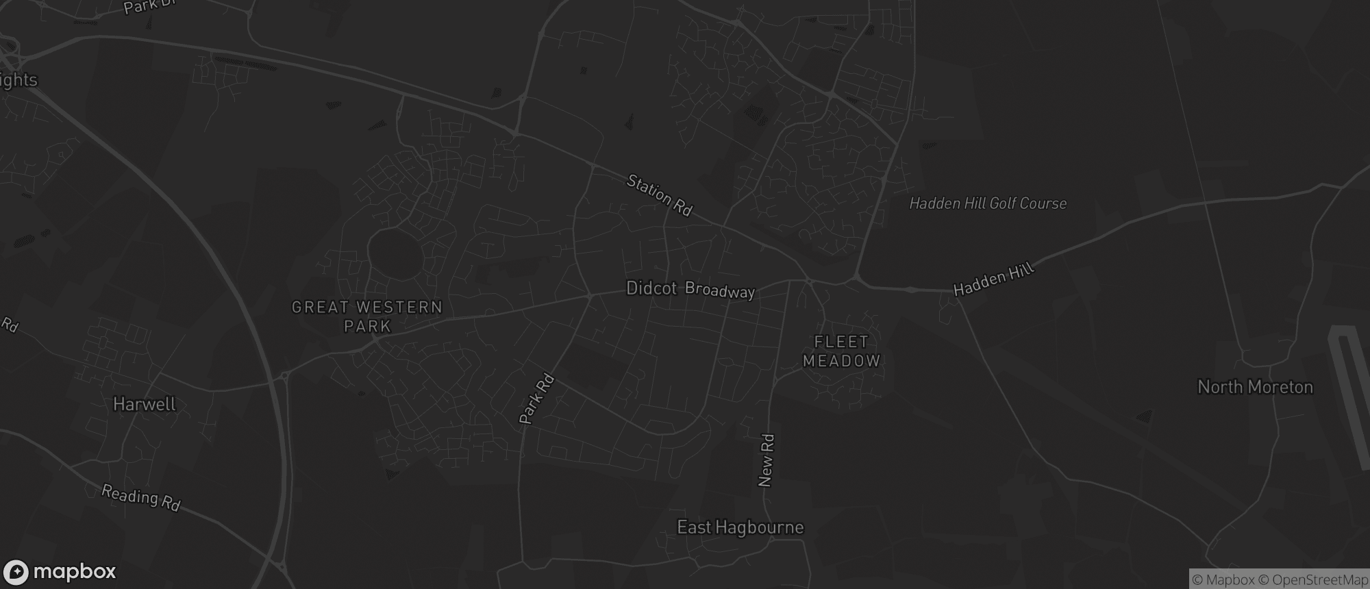 Map of Didcot for SEO services in Didcot