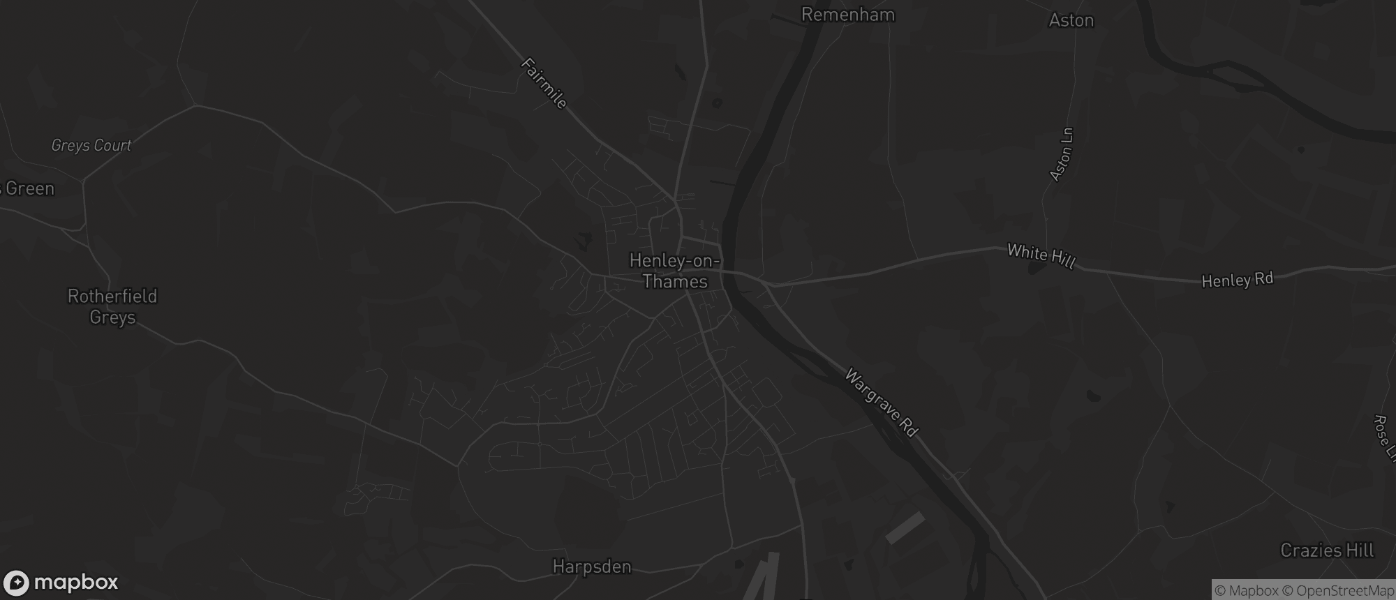 Map of Henley-on-Thames for SEO services in Henley-on-Thames