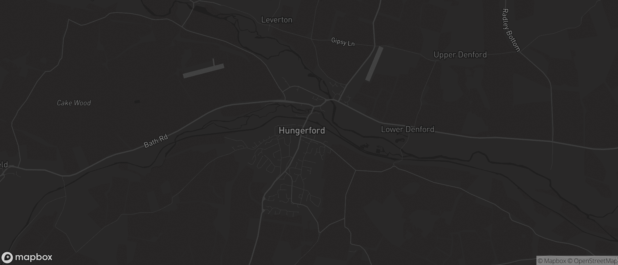 Map of Hungerford for SEO services in Hungerford