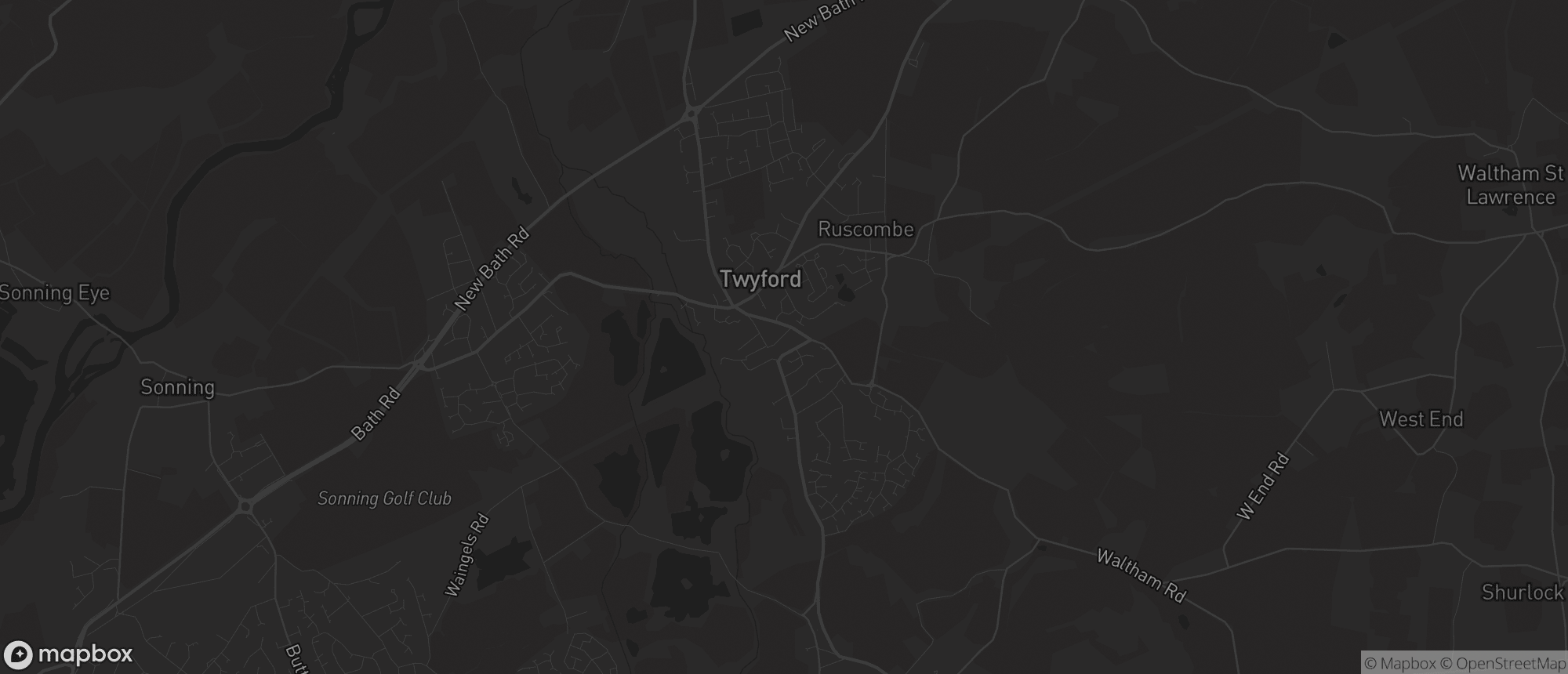 Map of Twyford for SEO services in Twyford