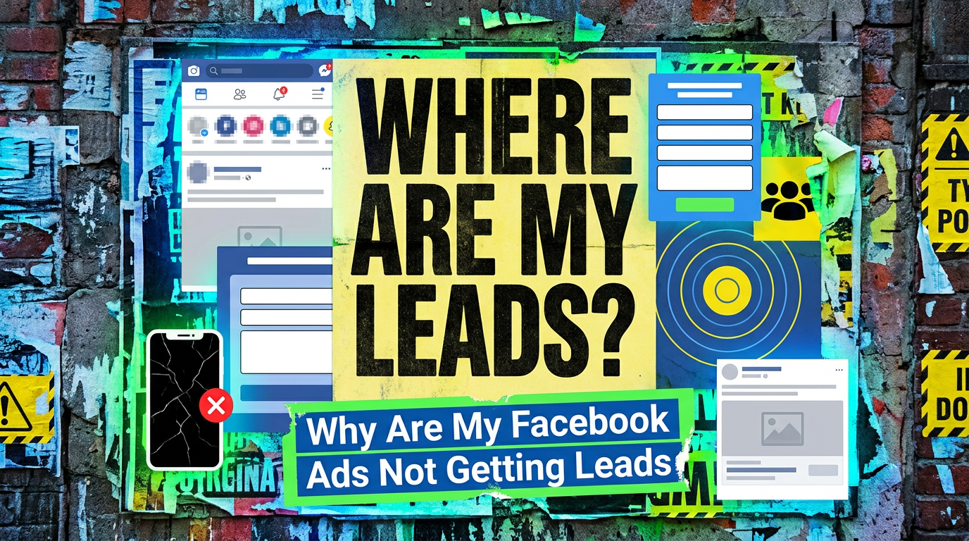 Why Are My Facebook Ads Not Getting Leads? Fix What’s Breaking Before The Form