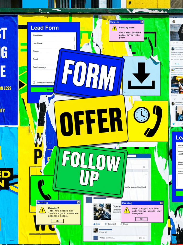 Lead form, offer and follow up - where Facebook ad leads go missing