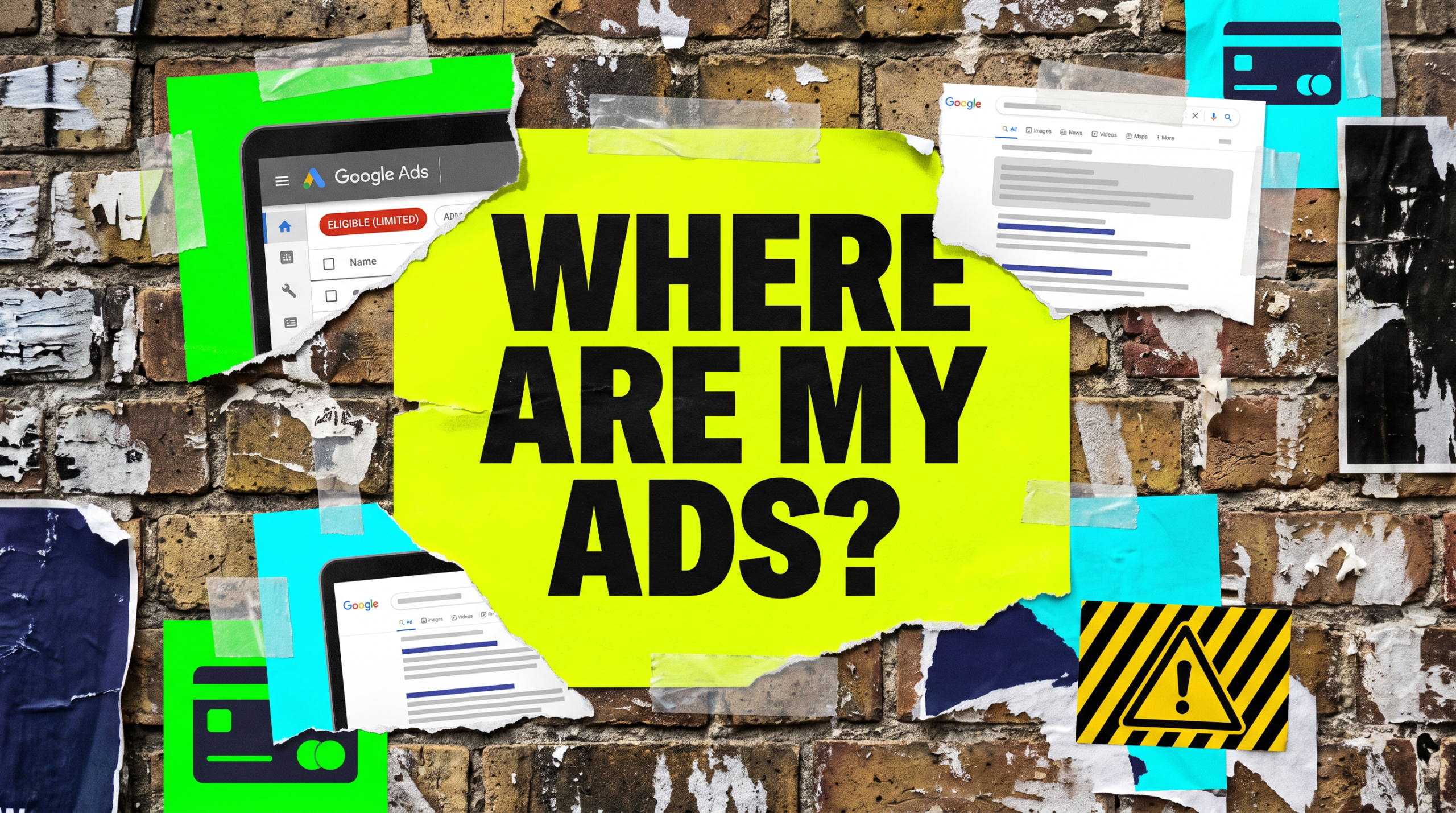 Why are my Google Ads not showing — FlyPost guide banner