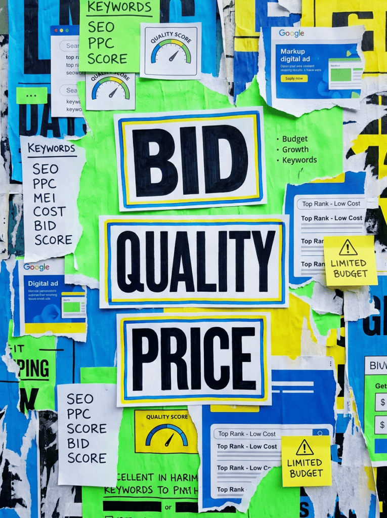 Bid, quality and price - the three things that decide your Google Ads cost per click