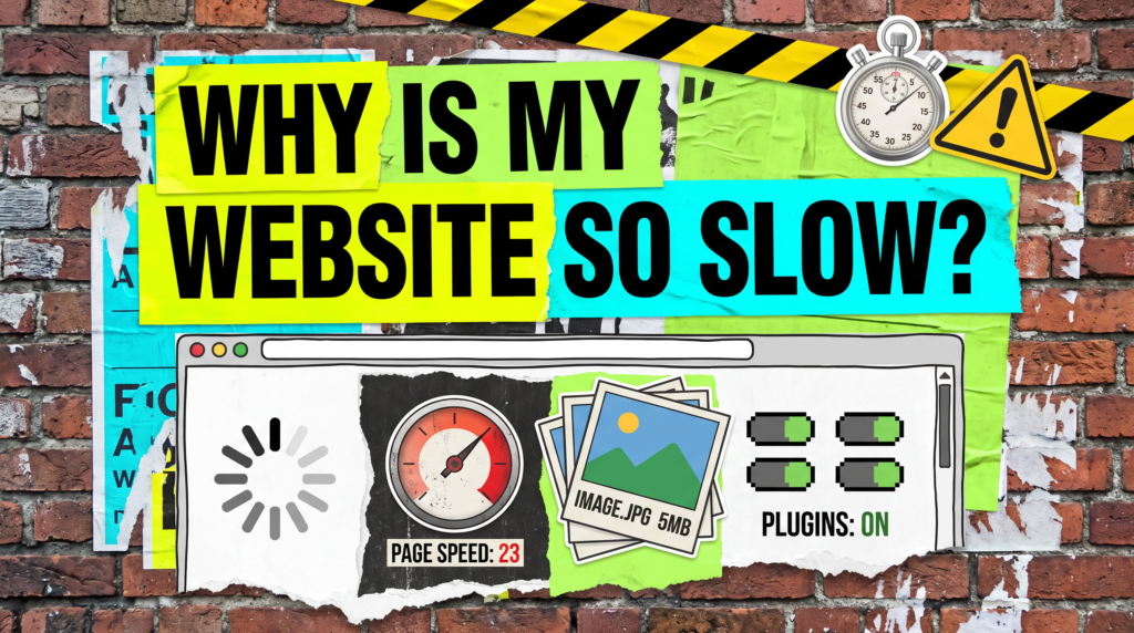 Why is my website so slow — FlyPost technical SEO guide banner