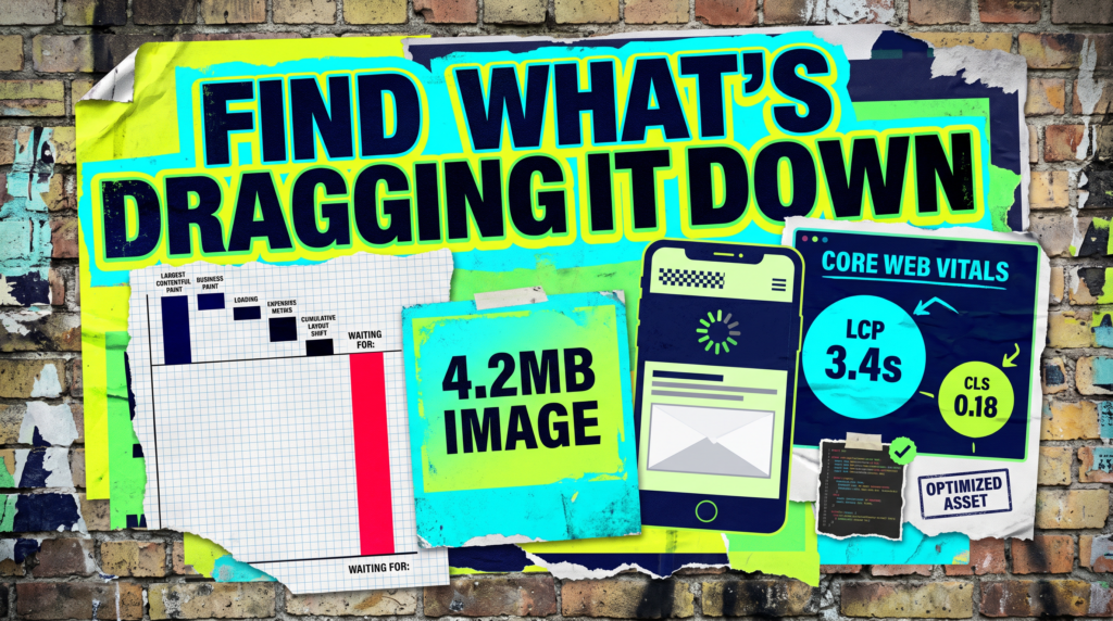 Find what is dragging your website speed down — Core Web Vitals