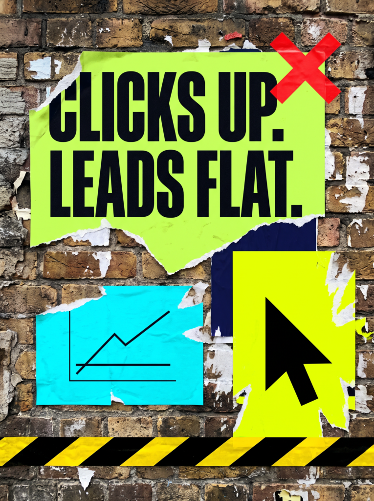 Google Ads clicks rising while leads stay flat, the pattern that suggests invalid clicks