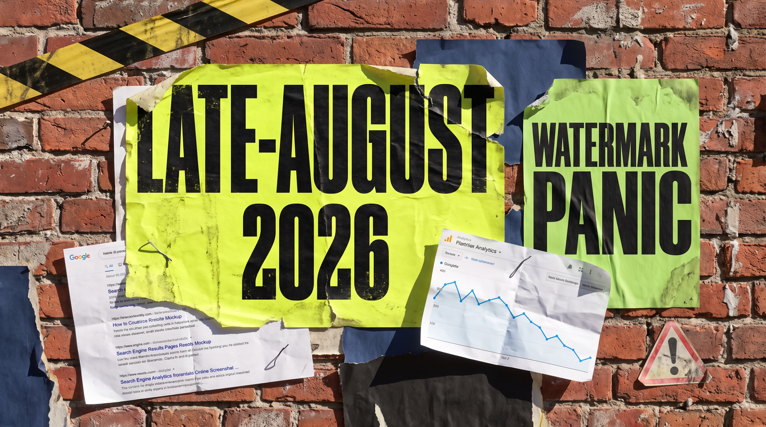 Digital Marketing News Late-August 2026: Watermark Panic, A Spam Update And A Search Console Bug