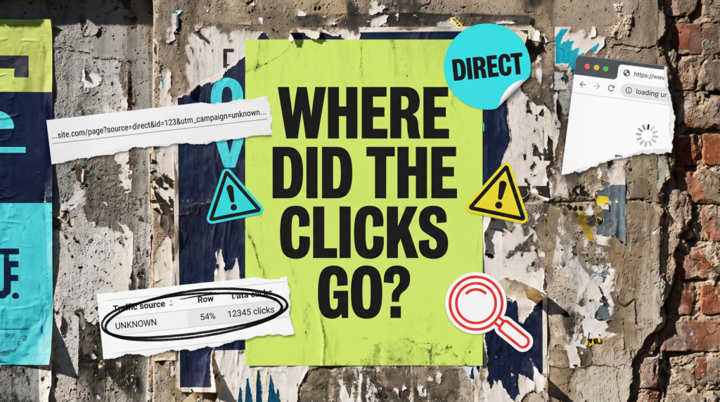 Where the clicks go when social media is not driving traffic you can measure