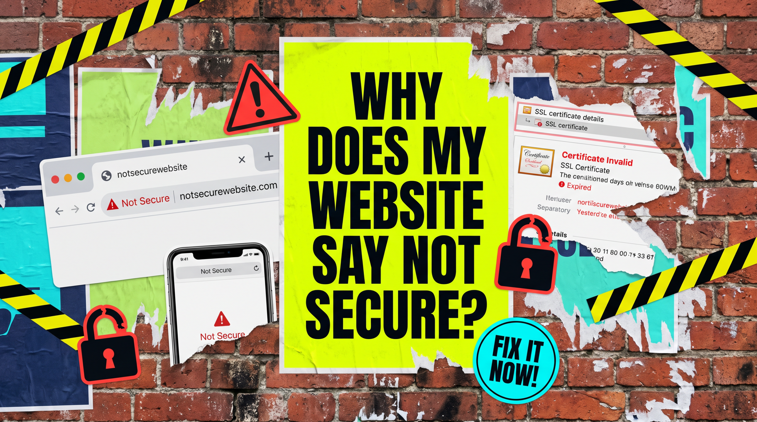 Why Does My Website Say Not Secure? Fix The Warning Before It Costs You Enquiries