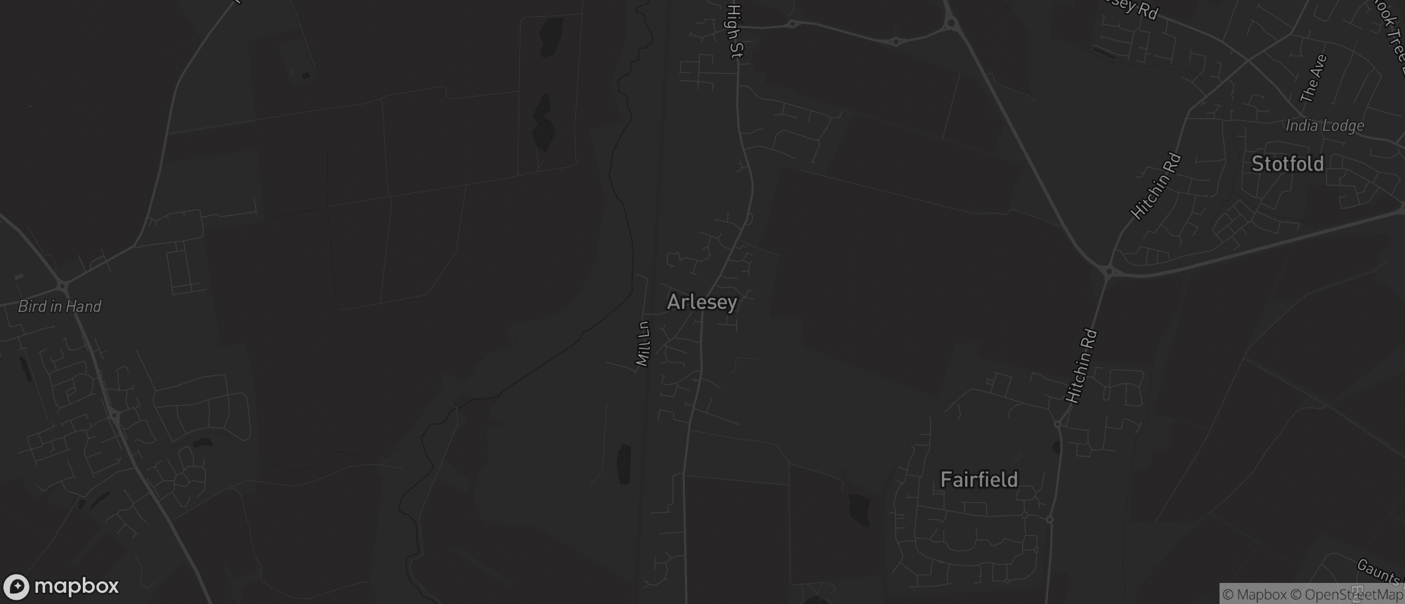 Map of Arlesey for SEO services in Arlesey