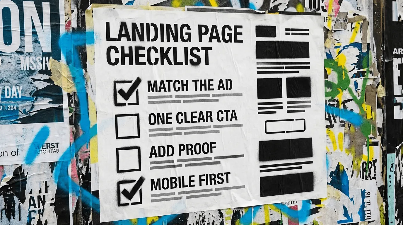 Landing Page Checklist