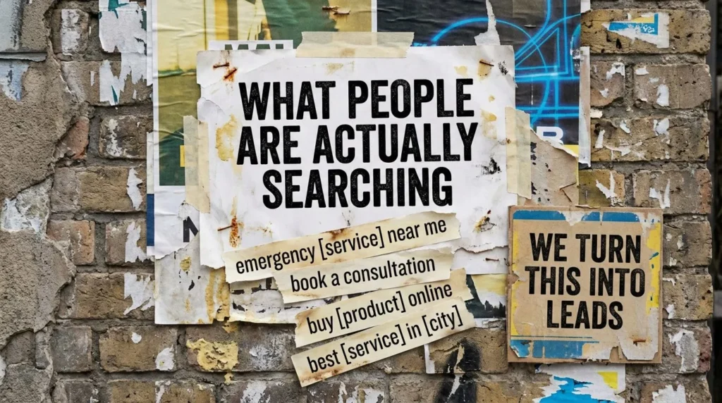 PPC Agency What People are actually searching for