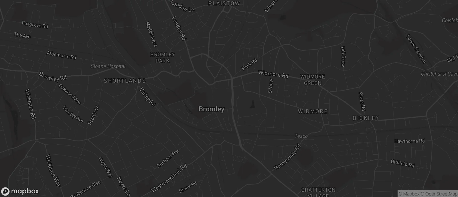 Map of Bromley for SEO services in Bromley