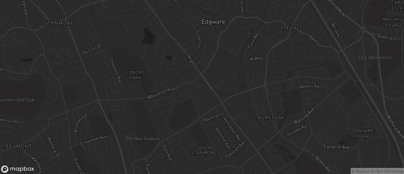 Map of Edgware for SEO services in Edgware