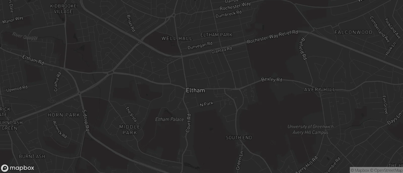 Map of Eltham for SEO services in Eltham