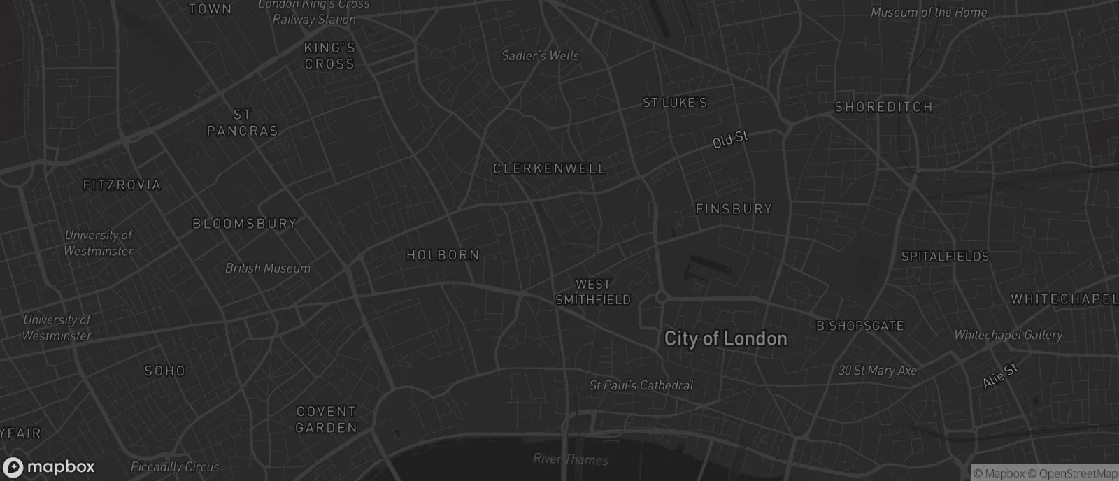 Map of Farringdon for SEO services in Farringdon