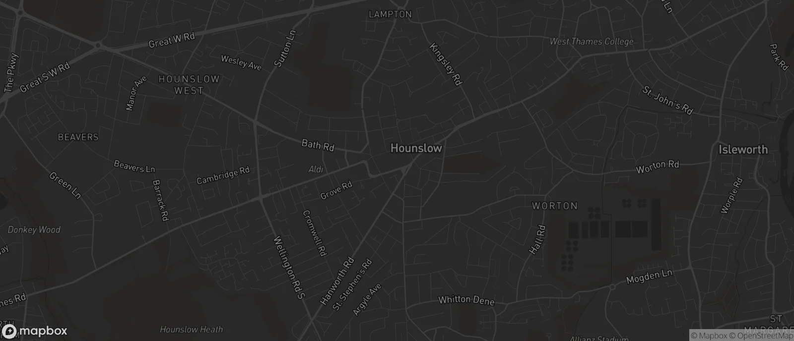Map of Hounslow for SEO services in Hounslow