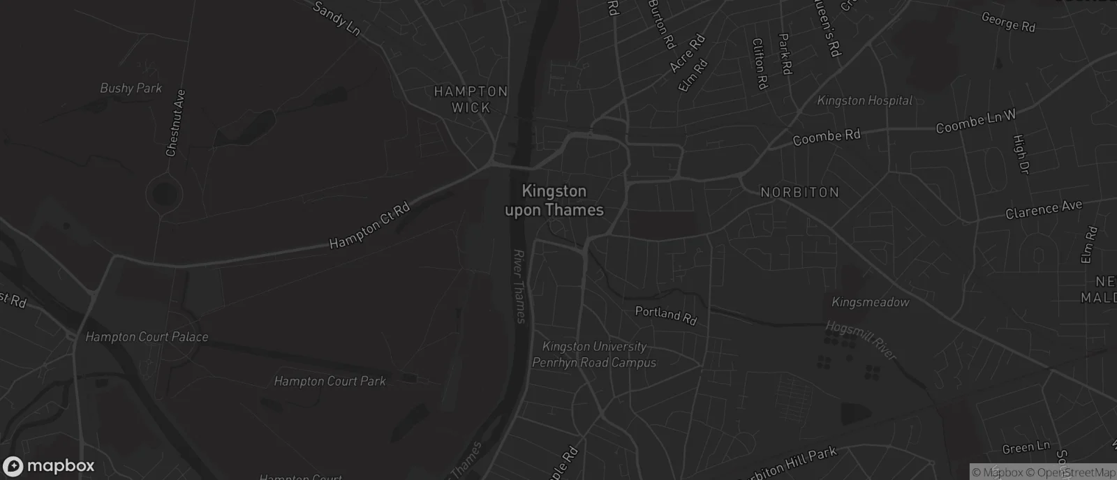 Map of Kingston for SEO services in Kingston